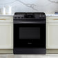 Samsung NX60T8111SG 6.0 Cu. Ft. Front Control Slide-In Gas Range With Wi-Fi In Black Stainless Steel