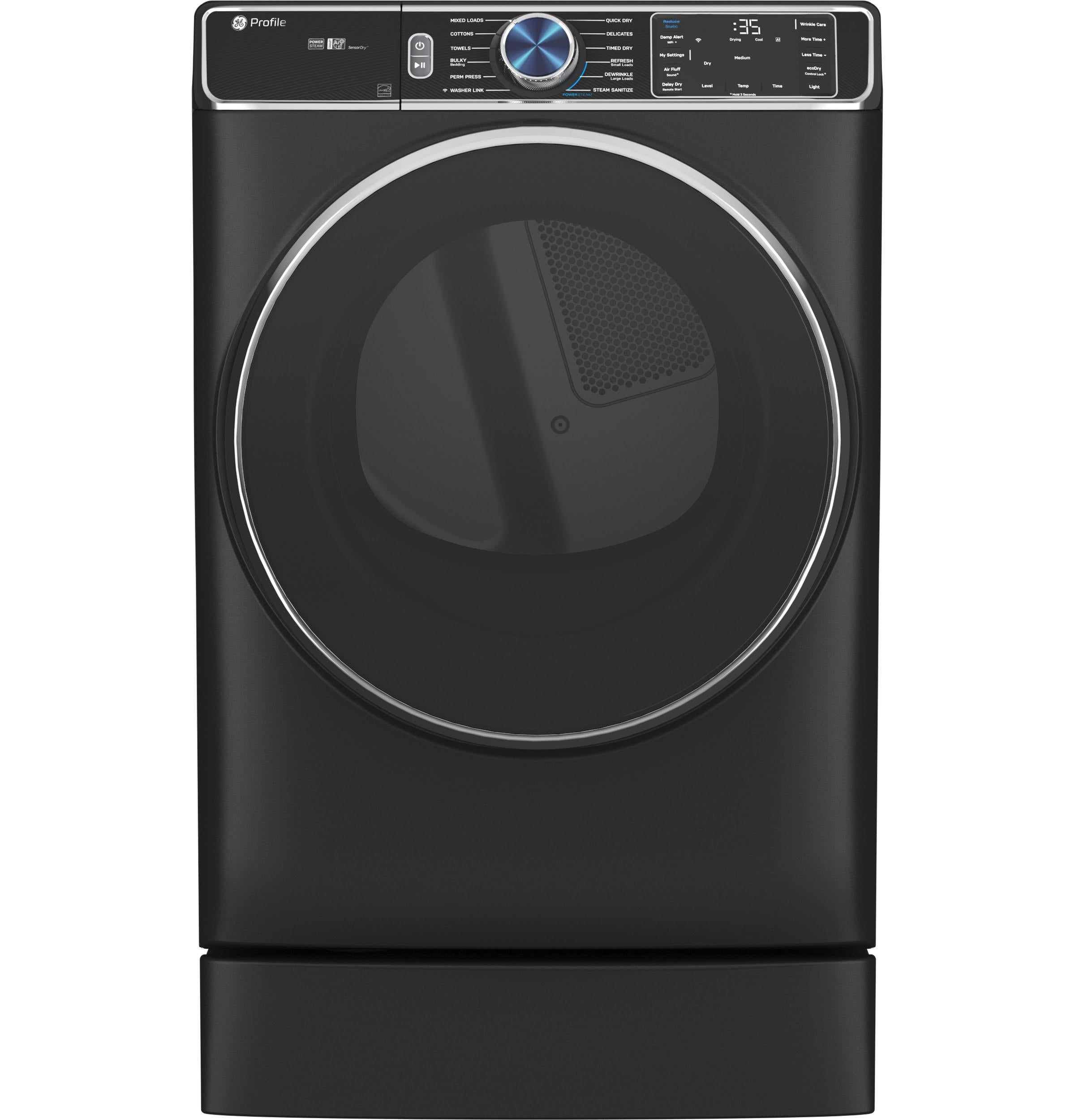 Ge Appliances PFD95GSPTDS Ge Profile™ 7.8 Cu. Ft. Capacity Smart Front Load Gas Dryer With Steam And Sanitize Cycle