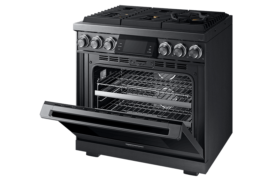 Dacor DOP36M96GPM 36" Pro Gas Range, Graphite Stainless Steel, Liquid Propane