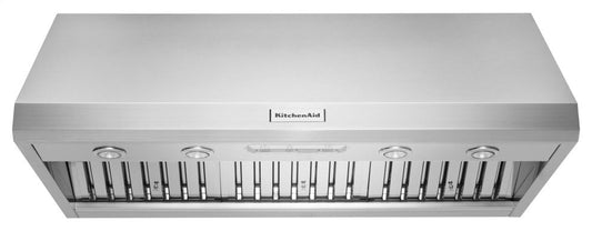 Kitchenaid KVWC908JSS 48'' 585-1170 Cfm Motor Class Commercial-Style Wall-Mount Canopy Range Hood - Stainless Steel