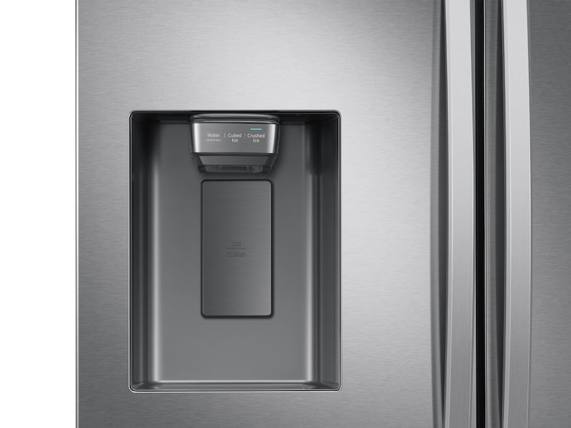 Samsung RF27T5201SR 27 Cu. Ft. Large Capacity 3-Door French Door Refrigerator With External Water & Ice Dispenser In Stainless Steel