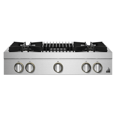 Jennair JGCP636HL Rise 36" Gas Professional-Style Rangetop With Grill