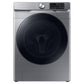 Samsung WF45B6300AP 4.5 Cu. Ft. Large Capacity Smart Front Load Washer With Super Speed Wash In Platinum