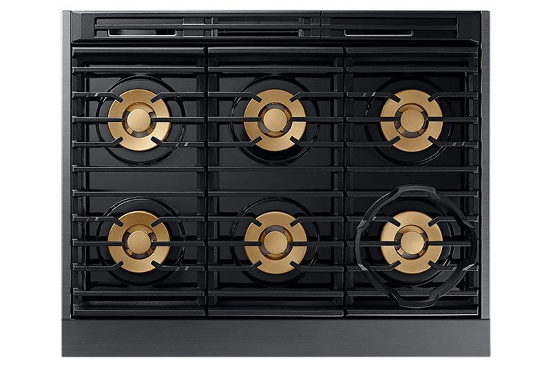 Dacor DOP36M96GLM 36" Pro Gas Range, Graphite Stainless Steel, Natural Gas