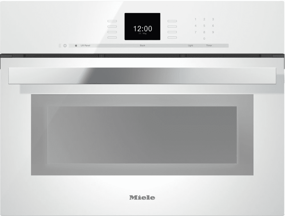 Miele DGC66001 White- Steam Oven With Full-Fledged Oven Function And Xl Cavity Combines Two Cooking Techniques - Steam And Convection.