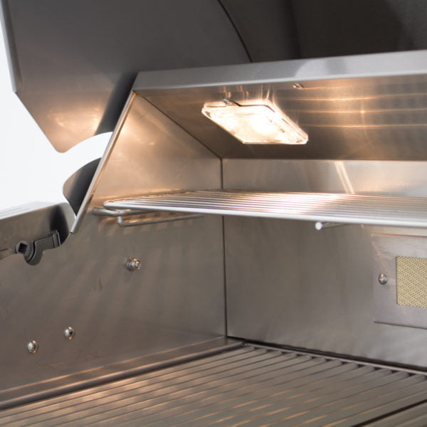 Blaze Grills BLZ4PRONG Blaze Professional 44-Inch 4 Burner Built-In Gas Grill With Rear Infrared Burner - Natural Gas