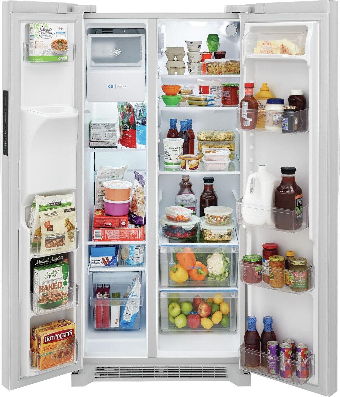 Frigidaire FRSS2323AW Frigidaire 22.3 Cu. Ft. 33'' Standard Depth Side By Side Refrigerator