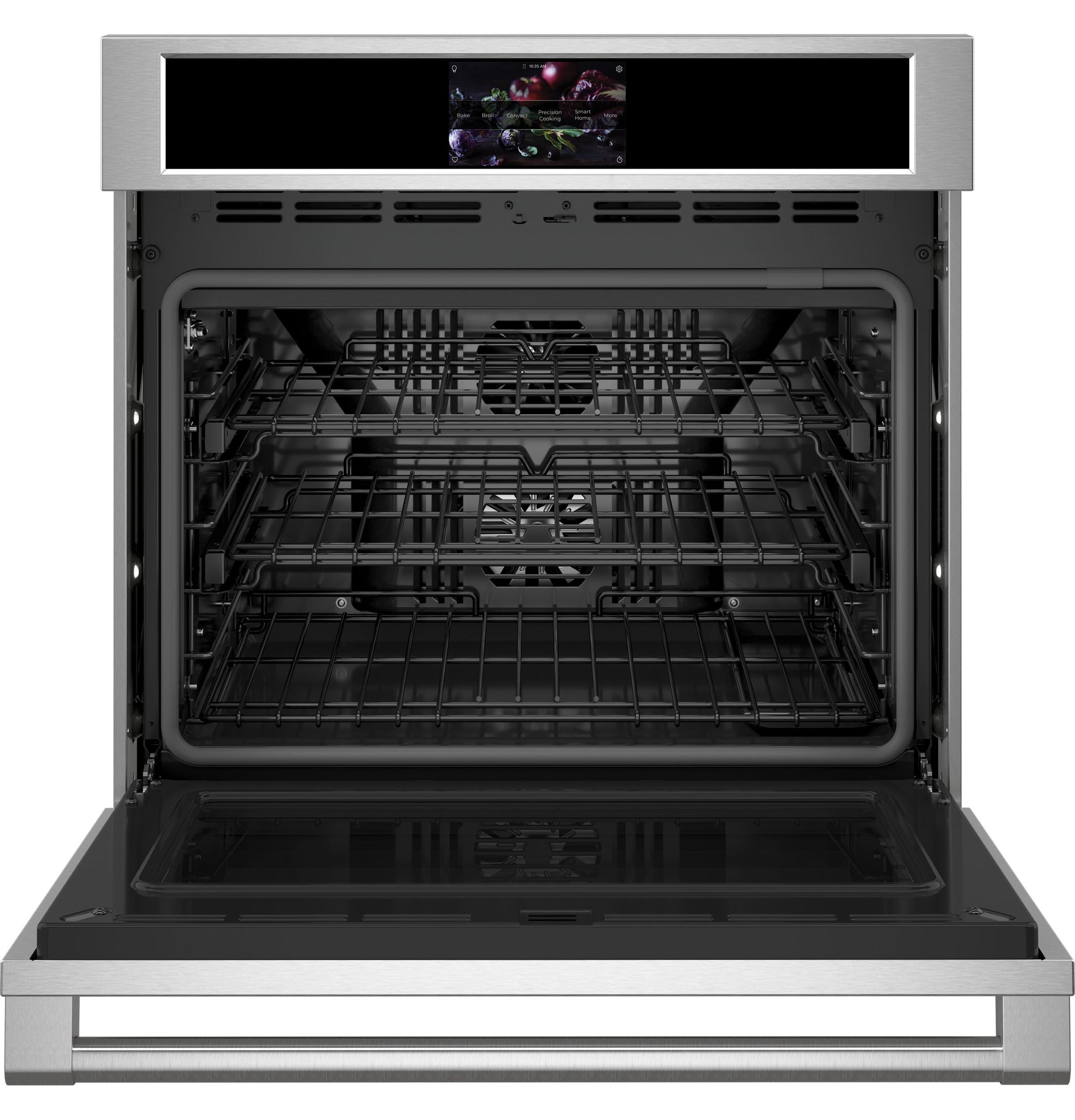 Monogram ZTSX1DPSNSS Monogram 30" Smart Electric Convection Single Wall Oven Statement Collection
