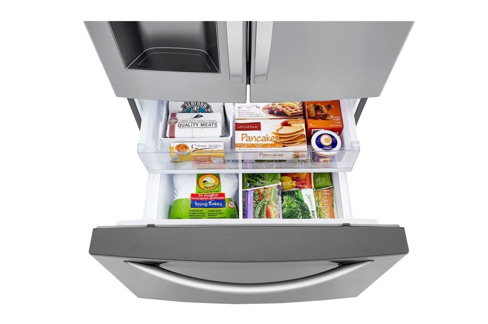 Lg LRFXS2503S 25 Cu. Ft. Smart Wi-Fi Enabled French Door Refrigerator