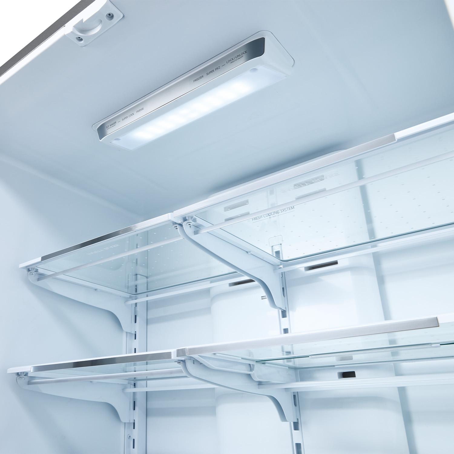 Thor Kitchen TRF3602 36 Inch Professional French Door Refrigerator With Freezer Drawers