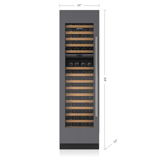 Sub-Zero IW24ALH 24" Designer Wine Storage - Panel Ready