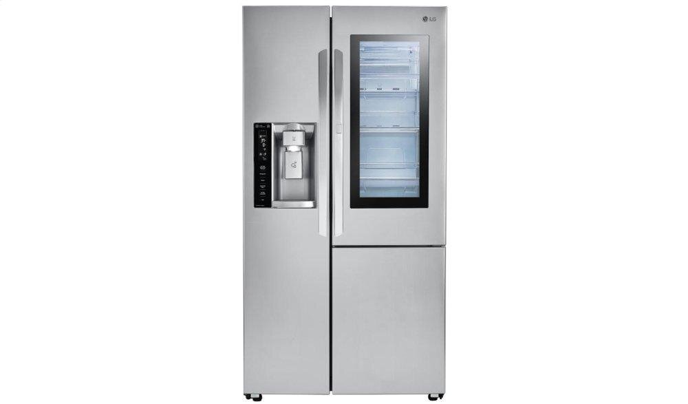 Lg LSXS26396S 26 Cu.Ft. Smart Wi-Fi Enabled Instaview™ Door-In-Door® Refrigerator