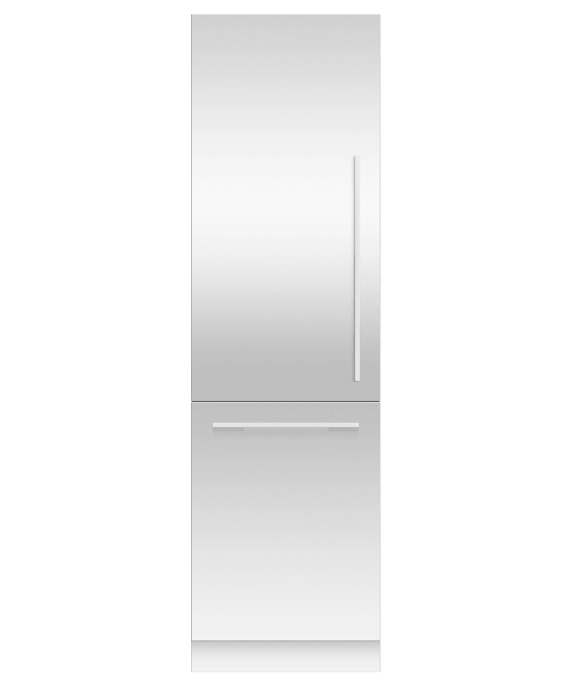 Fisher & Paykel RS2484WLUK1 Integrated Refrigerator Freezer, 24", Ice & Water