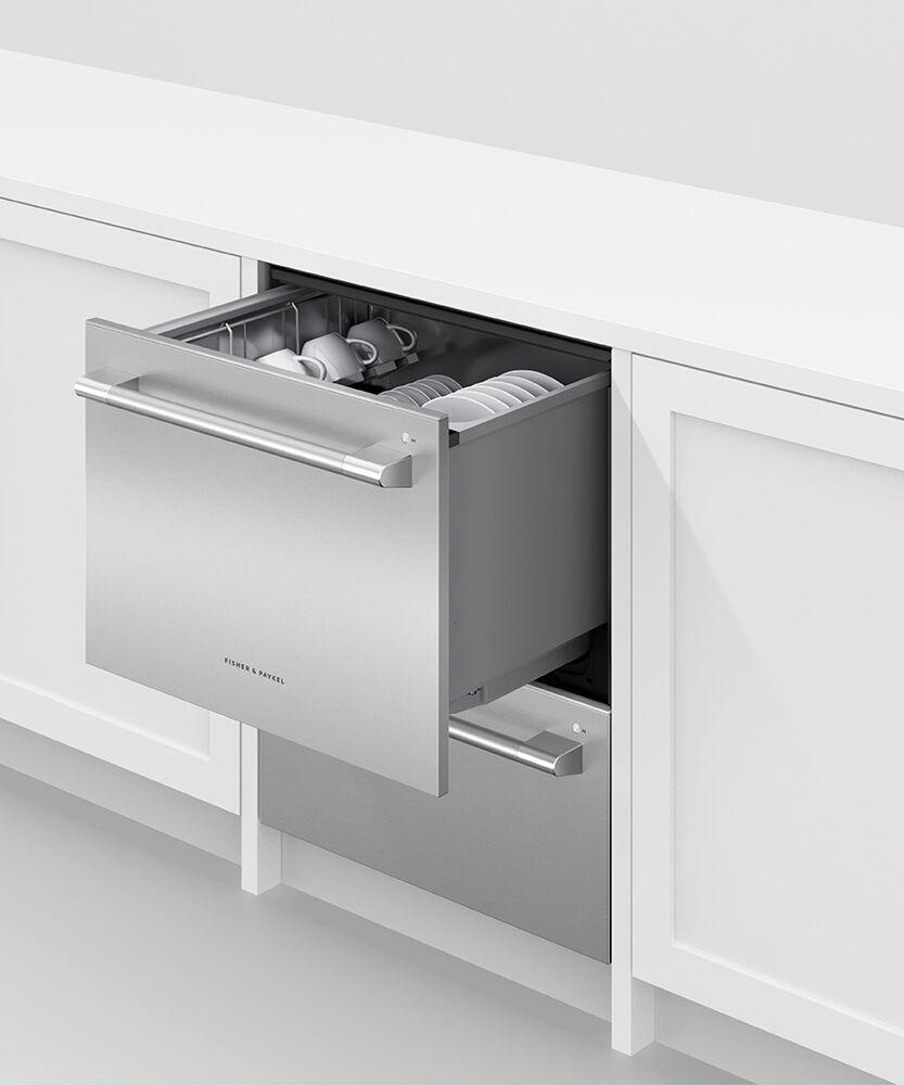 Fisher & Paykel DD24DTX6PX1 Double Dishdrawer&#8482; Dishwasher, Tall, Sanitize