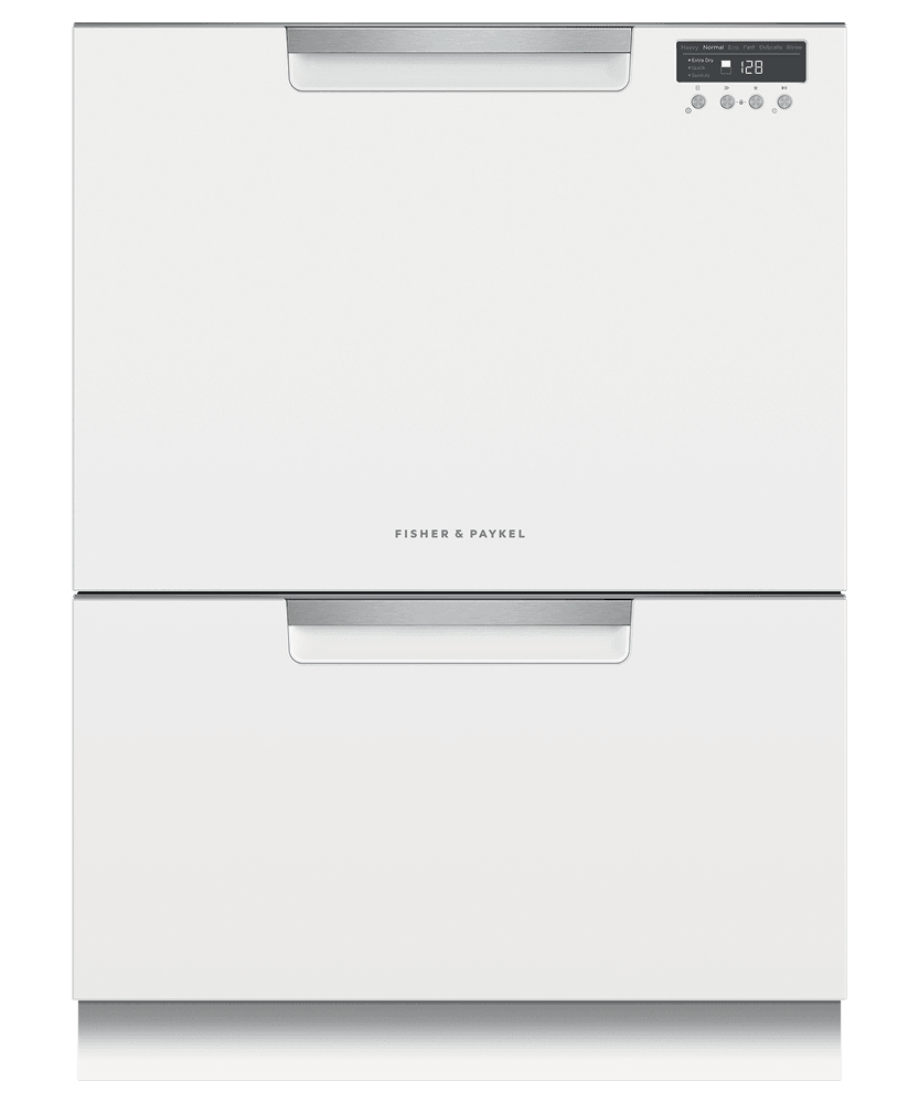 Fisher & Paykel DD24DCTW9N Double Dishdrawer Dishwasher, Tall, Sanitize