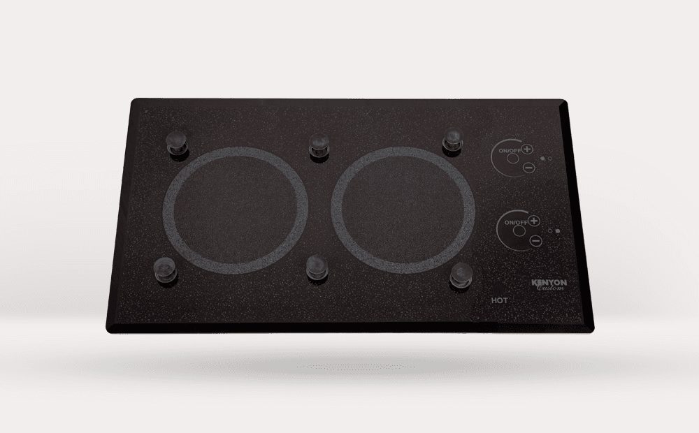 Kenyon B40575LPUPS 120V Lite-Touch Q® 2 Burner Trimline With Pups