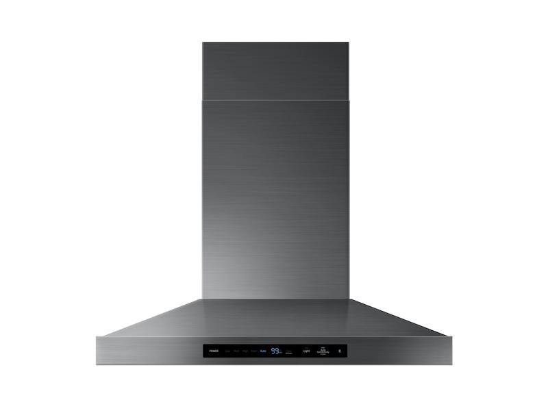 Samsung NK30M9600WM 30" Chef Collection Wall Mount Hood In Matte Black Stainless Steel