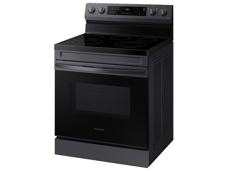 Samsung NE63A6311SG 6.3 Cu. Ft. Smart Freestanding Electric Range With Rapid Boil&#8482; & Self Clean In Black Stainless Steel