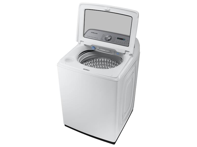 Samsung WA52A5500AW 5.2 Cu. Ft. Large Capacity Smart Top Load Washer With Super Speed Wash In White