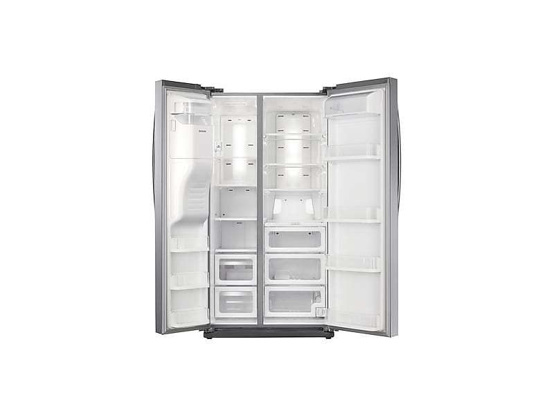 Samsung RS25H5121SR 25 Cu. Ft. Side-By-Side Refrigerator With Coolselect Zone&#8482; In Stainless Steel