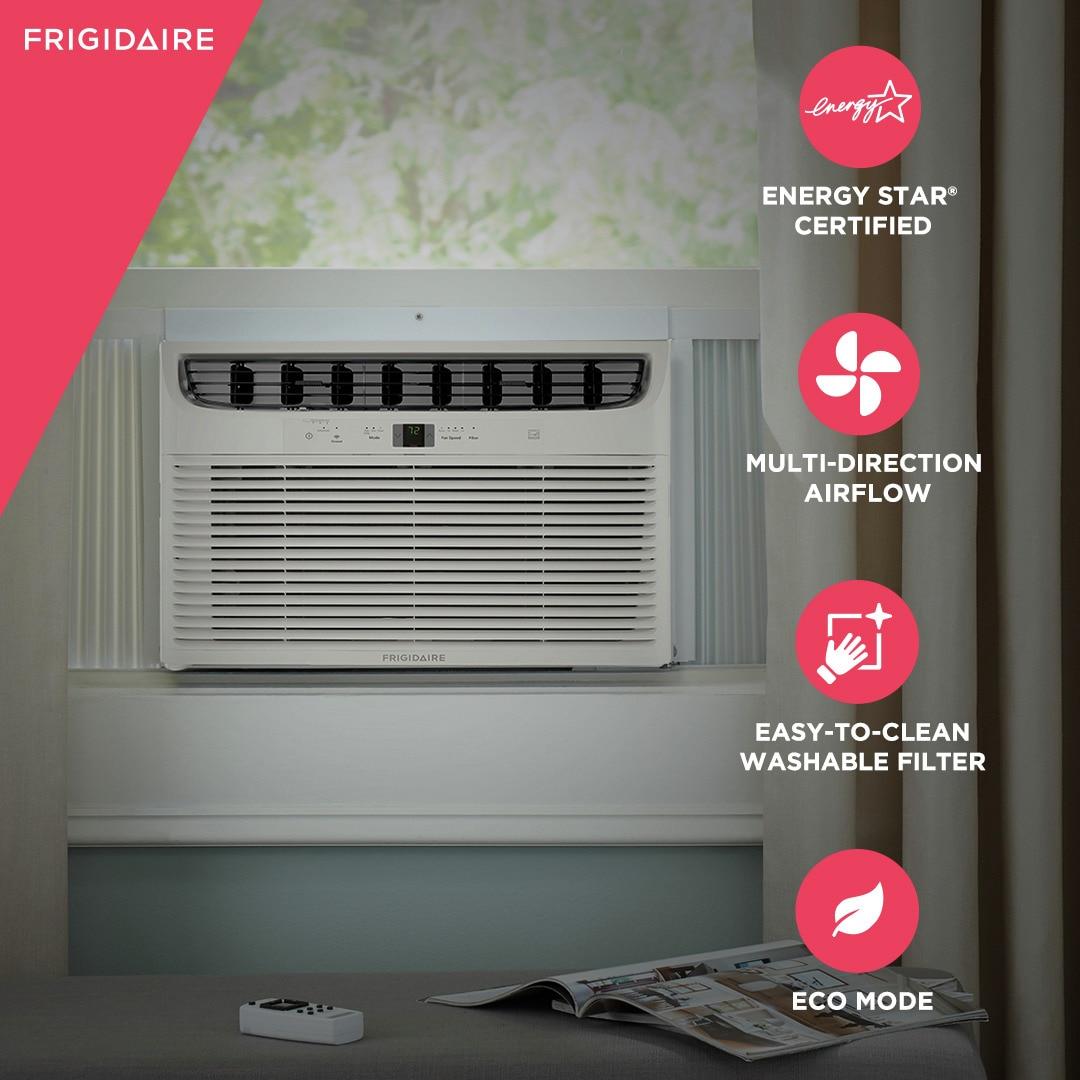 Frigidaire FHWW183WC2 Frigidaire 18,000 Btu Connected Window Air Conditioner With Slide Out Chassis