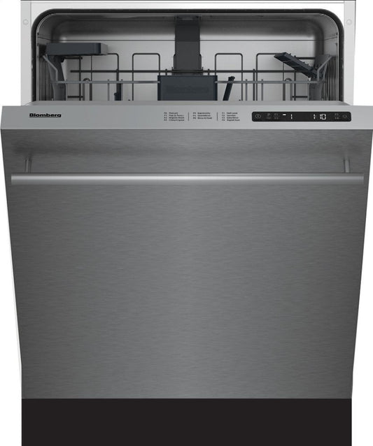 Blomberg Appliances DW51600SS 24" Ada Height Dishwasher 5 Cycle Top Control Stainless 48 Dba