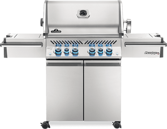Napoleon Bbq PRO500RSIBPSS3 Prestige Pro 500 Rsib With Infrared Side And Rear Burners , Stainless Steel , Propane