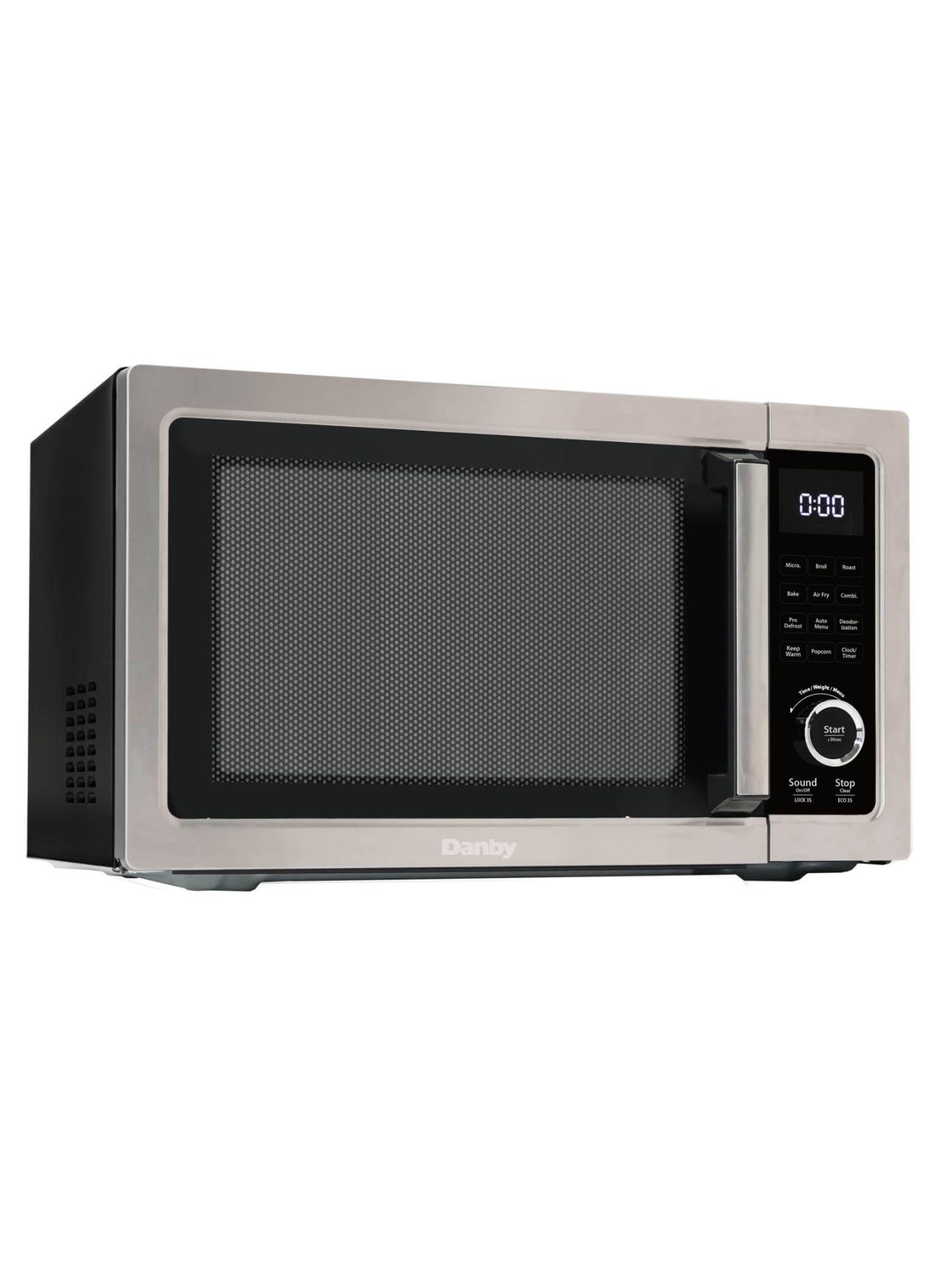 Danby DDMW1061BSS6 Danby 5 In 1 Multifunctional Microwave Oven With Air Fry, Convection Roast/Bake, Broil/Grill, Combination Cooking
