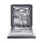 Samsung DW80R9950UG Linear Wash 39 Dba Dishwasher In Black Stainless Steel