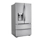 Lg LMXC22626S 22 Cu Ft. Smart Counter Depth Double Freezer Refrigerator