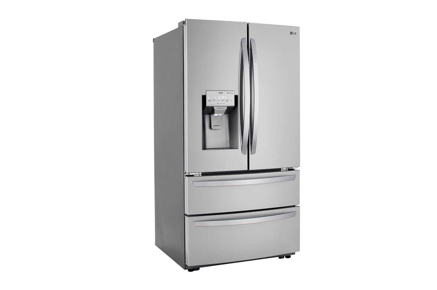 Lg LMXC22626S 22 Cu Ft. Smart Counter Depth Double Freezer Refrigerator