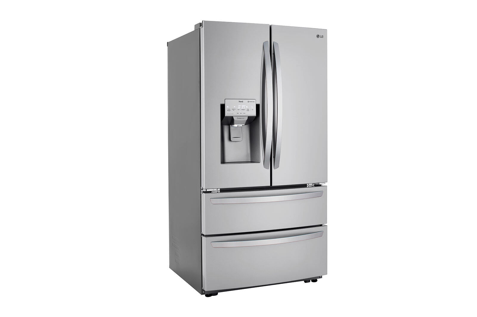 Lg LMXC22626S 22 Cu Ft. Smart Counter Depth Double Freezer Refrigerator