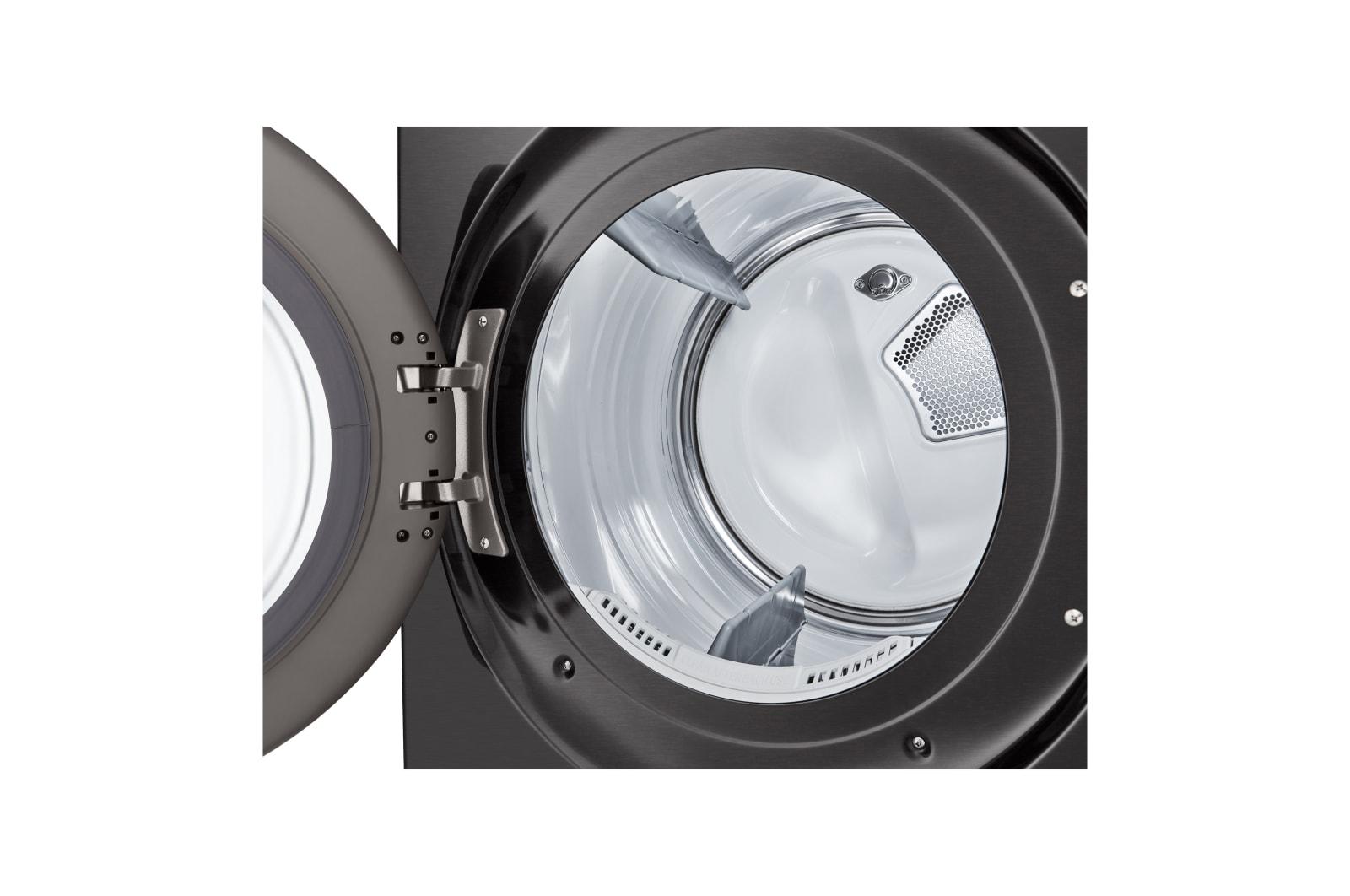 Lg DLGX6501B 7.4 Cu. Ft. Smart Front Load Energy Star Gas Dryer With Sensor Dry & Steam Technology