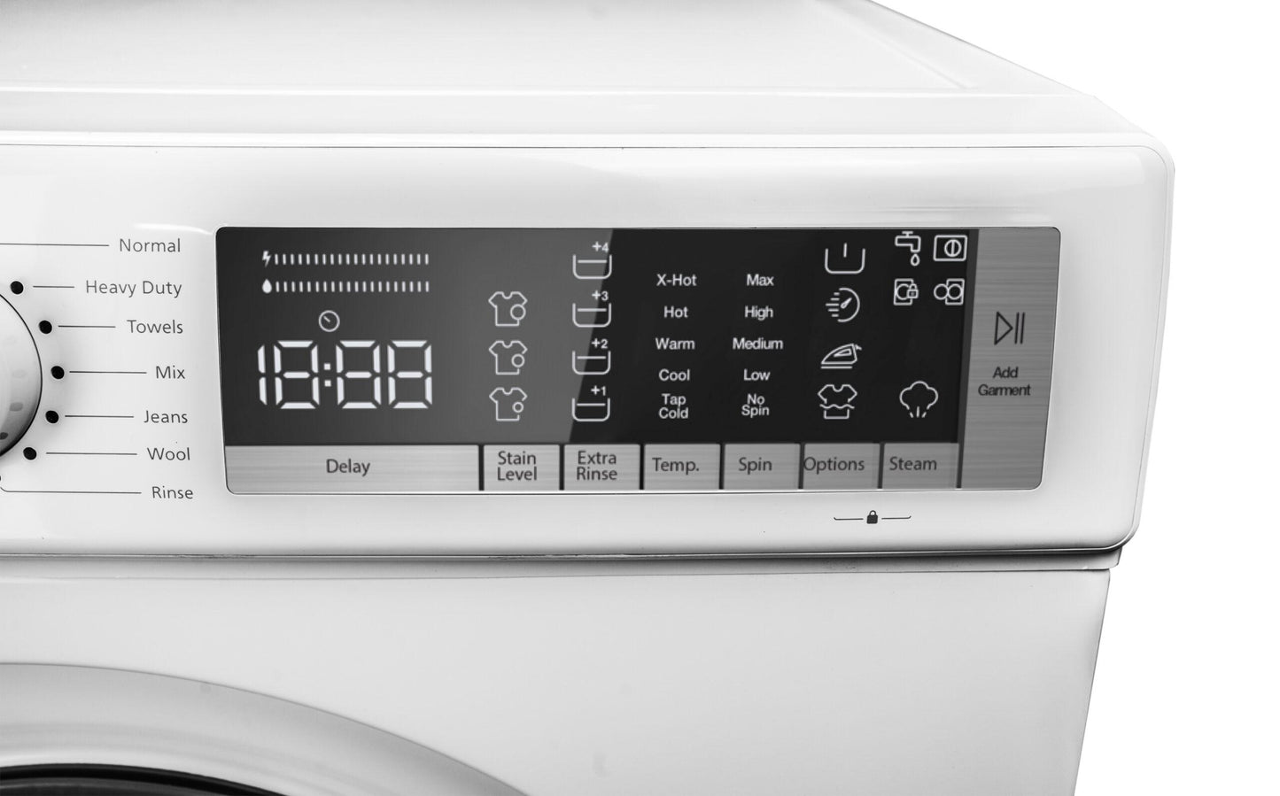 Danby DWM022D3WDB Danby 24-Inch, 2.2 Cu Ft. Stackable Front Load Washer With Steam In White