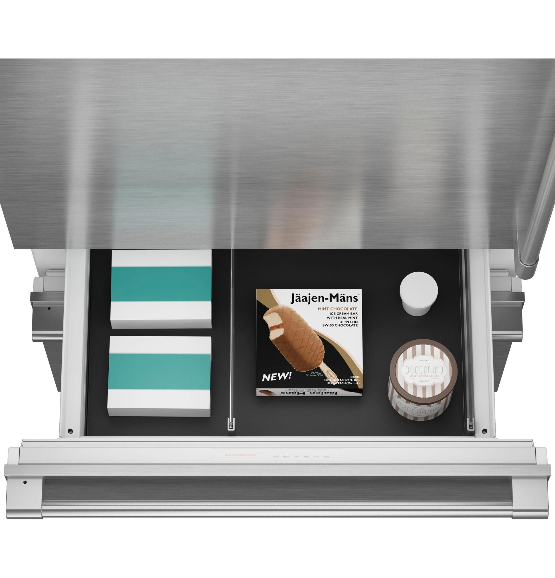 Monogram ZIC363IPVLH Monogram 36" Integrated Bottom-Freezer Refrigerator