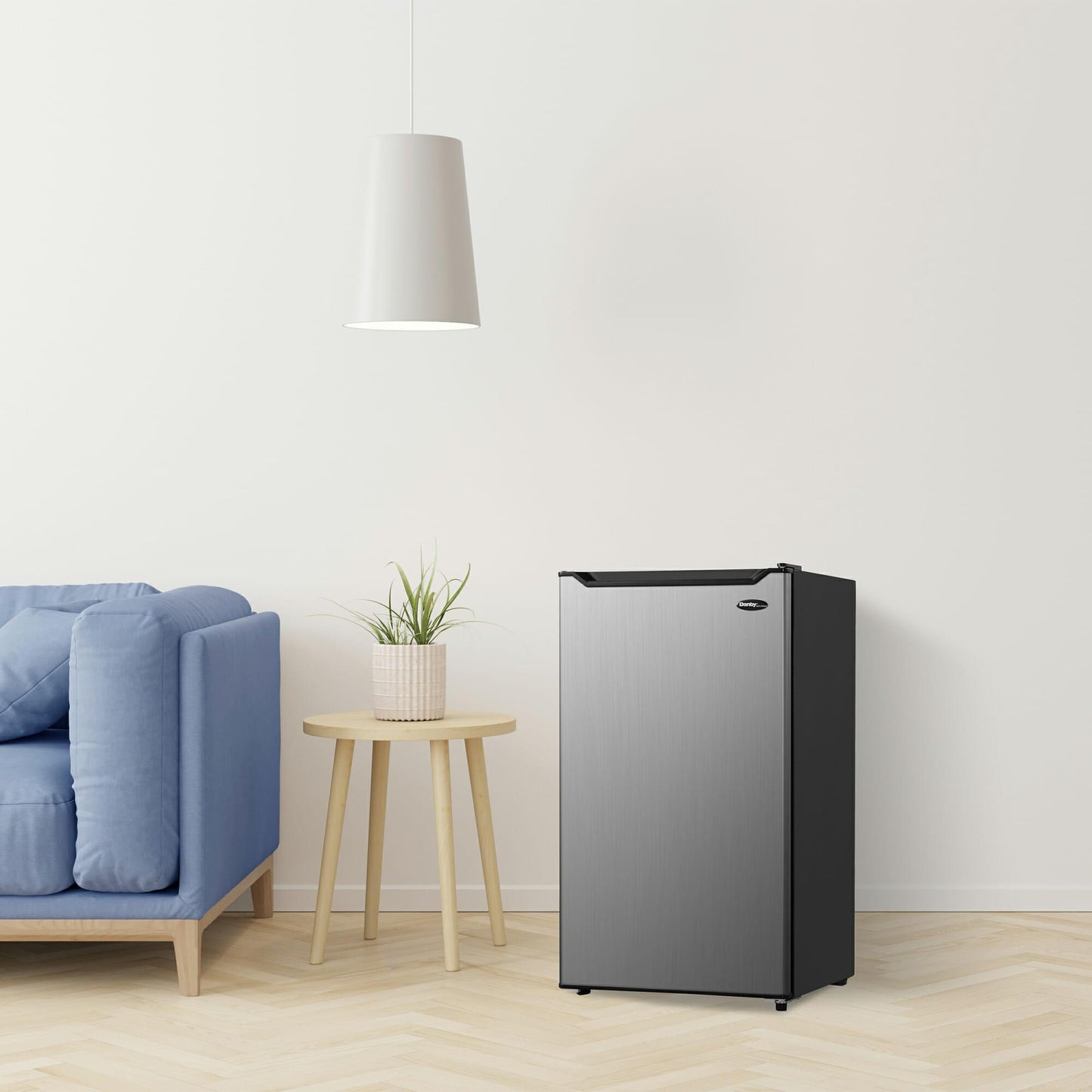 Danby DCR033B2SLM Danby Diplomat Stainless Steel Look 3.3 Cu Ft Compact Refrigerator