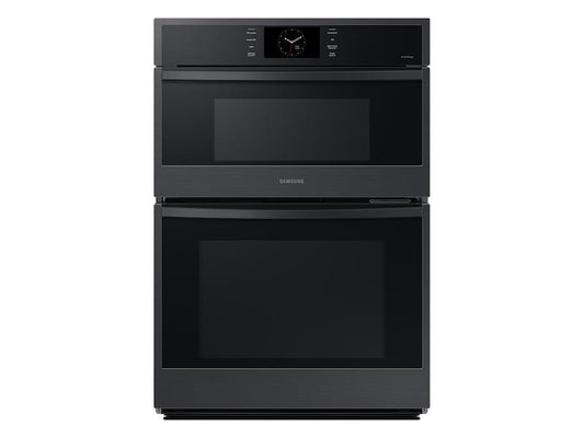 Samsung NQ70CG600DMT 30" Microwave Combination Wall Oven With Steam Cook In Matte Black