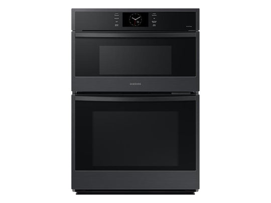 Samsung NQ70CG600DMT 30" Microwave Combination Wall Oven With Steam Cook In Matte Black