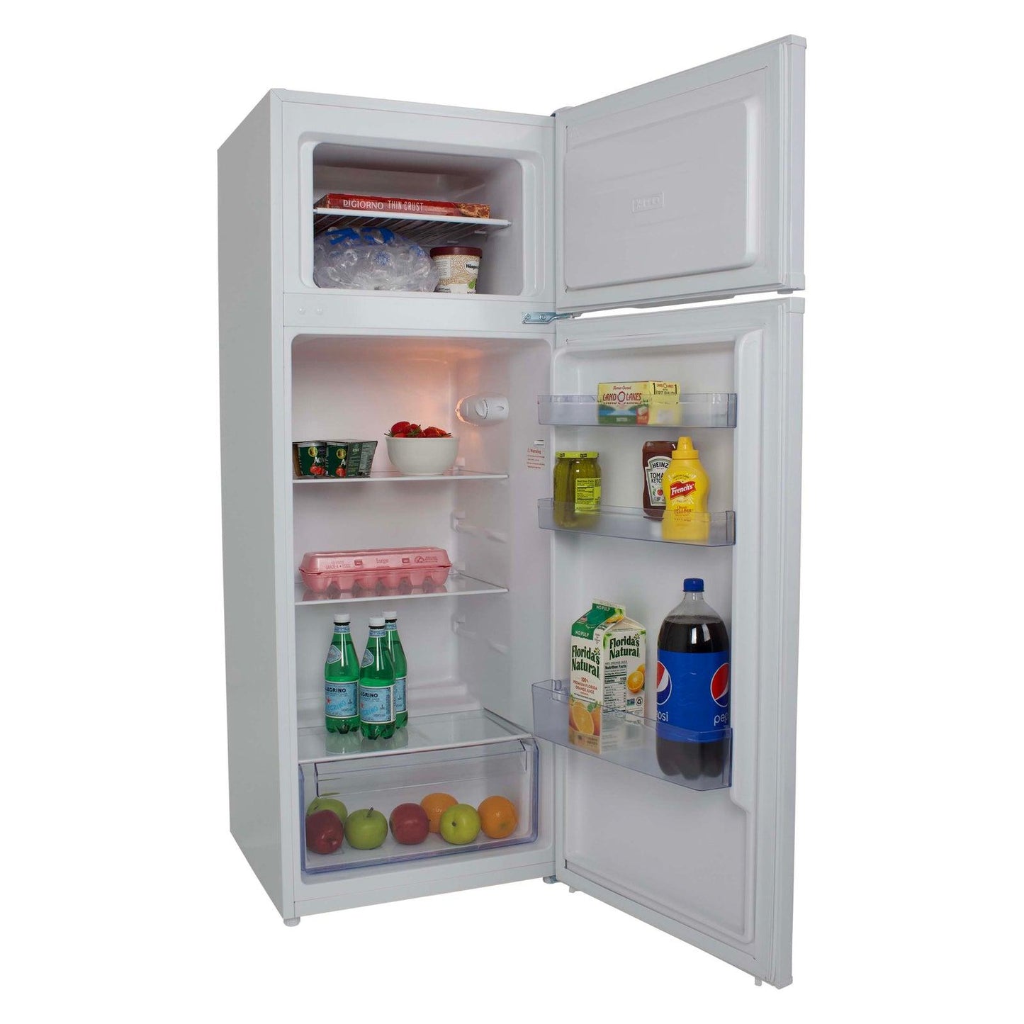 Avanti RA730B0W 7.3 Cu. Ft. Apartment Size Refrigerator