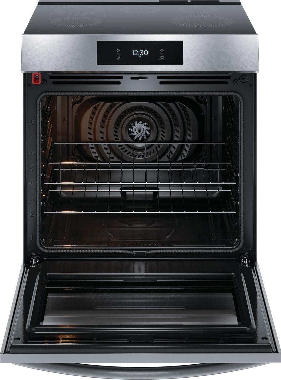 Frigidaire GCFI3060BF Frigidaire Gallery 30" Front Control Induction Range With Total Convection
