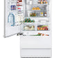 Liebherr HCB2091 Combined Refrigerator-Freezer With Biofresh And Nofrost For Integrated Use