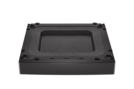 Lg WDPS2B Ada Compliant Laundry Pedestal Riser - Black Steel