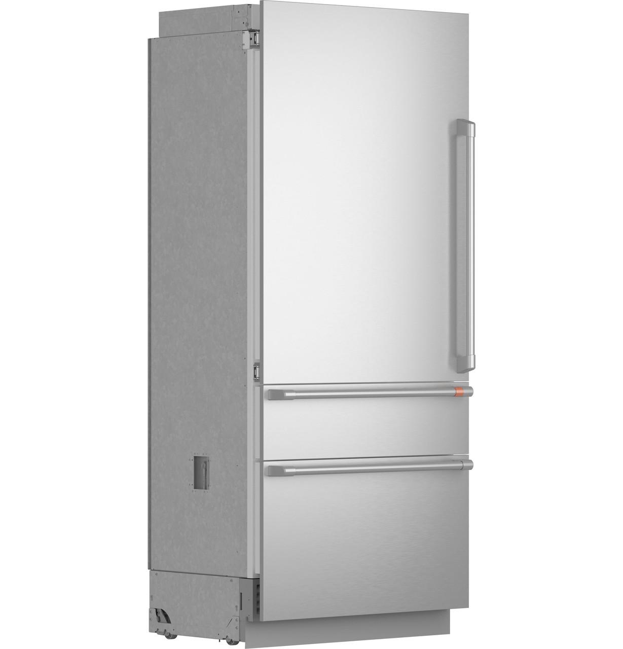 Cafe CIC36LP2VS1 Café™ 36" Integrated Bottom-Freezer Refrigerator