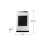 Samsung DVG55CG7100W 7.4 Cu. Ft. Smart Gas Dryer With Steam Sanitize+ In White
