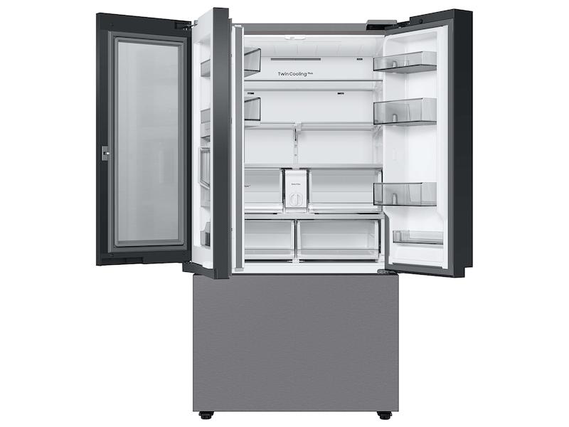 Samsung RF30BB6600QL Bespoke 3-Door French Door Refrigerator (30 Cu. Ft.) With Beverage Center™ In Stainless Steel