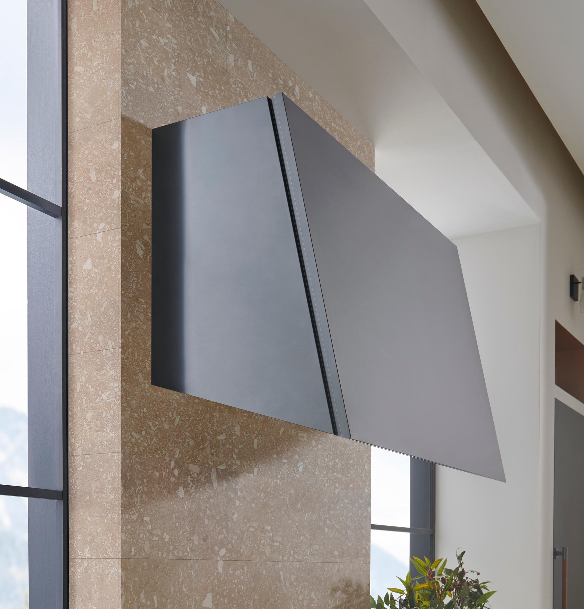 Monogram ZVC53DWTT Monogram 53" Titanium Designer Collection Hood Insert Sold Separately