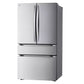 Lg LF30H8210S 30 Cu. Ft. Smart Standard-Depth Max™ 4-Door French Door Refrigerator With Full-Convert Drawer™