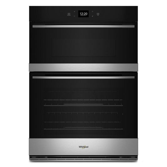 Whirlpool WOEC5930LZ 6.4 Total Cu. Ft. Combo Wall Oven With Air Fry When Connected