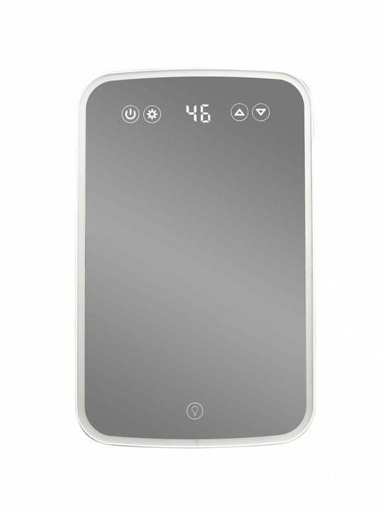 Danby DBMR02624WD43 Danby 7.4L Mini Fridge With Mirror & Light In White