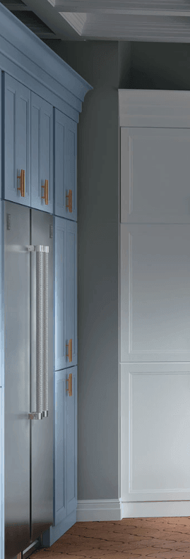 Hestan KRCL30OR 30" Column Refrigerator - Left Hinge - Orange / Citra